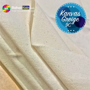 Kain Kanvas Katun 14 OZ – KCPE  56 Greige